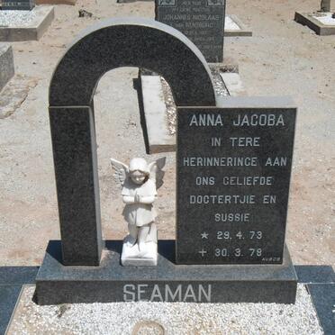 SEAMAN Anna Jacoba 1973-1978