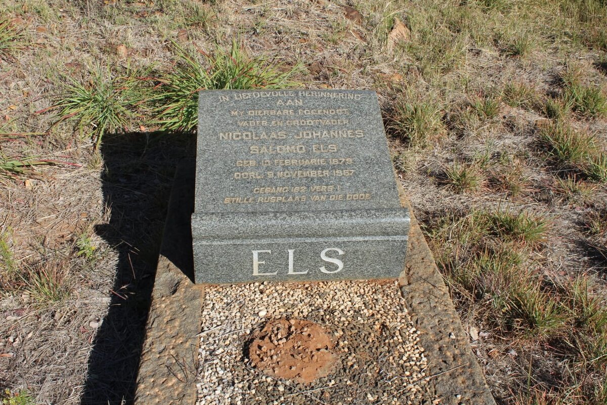 ELS Nicolaas Johannes Salomo 1879-1957