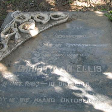 ELLIS Christiaan 18?3-1945