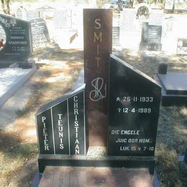 SMIT Pieter Teunis Christiaan 1933-1989