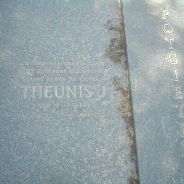 POTGIETER Theunis J. 1895-1981