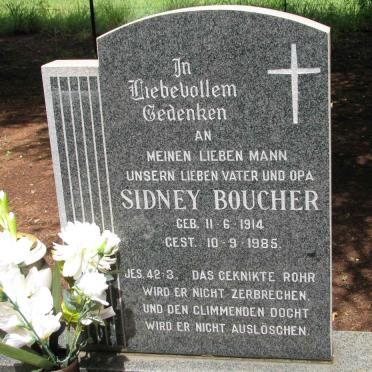 BOUCHER Sidney 1914-1985