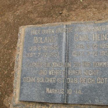 BEHRENS Roland 1951-1951 :: BEHRENS Carl Heinz 1951-1951