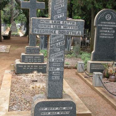 MULLER Fredirike Dorothea Sophie nee BACKEBERG 1889-1932