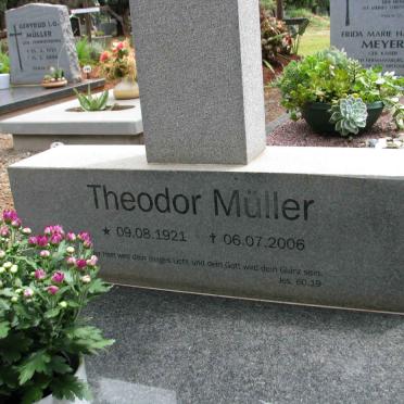 MULLER Theodor 1921-2006