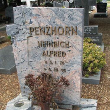PENZHORN Heinrich Alfred 1974-1995