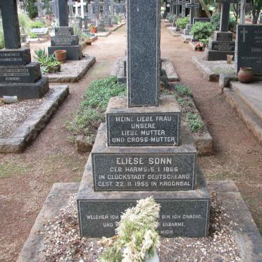 SONN Eliese nee HARMS 1886-1955