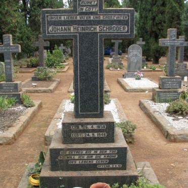 SCHRODER Johann Heinrich 1858-1948