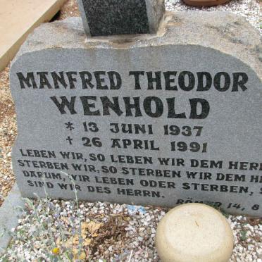 WENHOLD Manfred Theodor 1937-1991