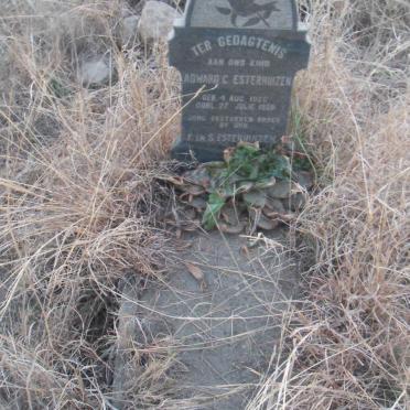 ESTERHUIZEN Adward C. 1926-1928