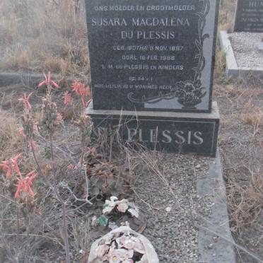 PLESSIS Susara Magdalena, du nee BOTHA 1887-1958