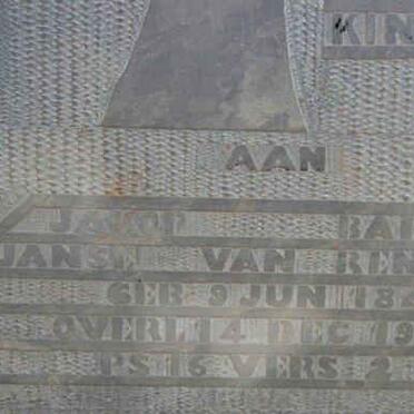 RENSBURG Jakop Barend, J. van 1844-1922