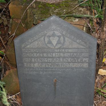 COETZEE Jan Carel 1832-1903