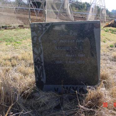 WYK Andries S.L., v. 1884-1968