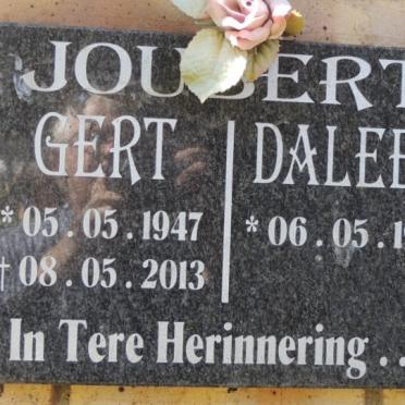 JOUBERT Gert 1947-2013 &amp; Daleen 1945-