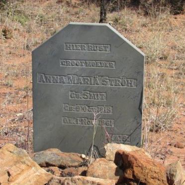 STRÖH Anna Mariä nee SMIT 1815-1861