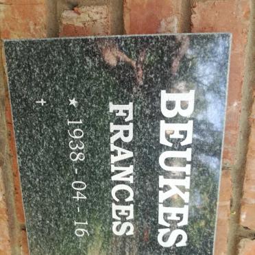 BEUKES Frances 1938-