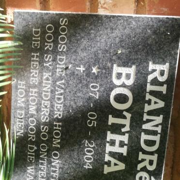 BOTHA Riandré 2004-
