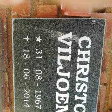 VILJOEN Christo 1967-2014