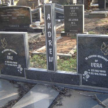 ANDREW Val 1910-1975 :: ANDREW Vera 1915-2006