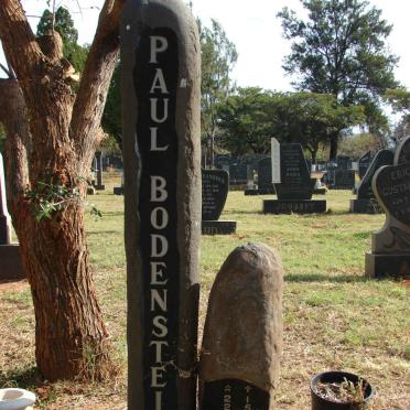 BODENSTEIN Paul 1936-1988