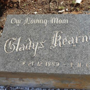 KEARNEY Gladys 1889-1975