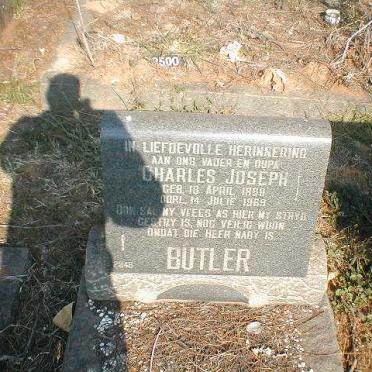 BUTLER Charles Joseph 1888-1969