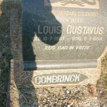 COMBRINCK Louis Gustavus 1887-1954