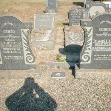 GREYLING Izaak Johannes Hendrik 1876-1955 &amp; S.M.M.J. JANSON 1881-1976