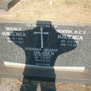 HAVENGA :: VILJOEN :: MACDONALD