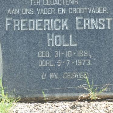 HOLL Frederick Ernst 1891-1973
