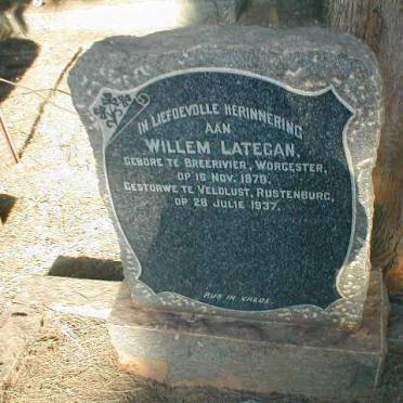 LATEGAN Willem 1870-1937