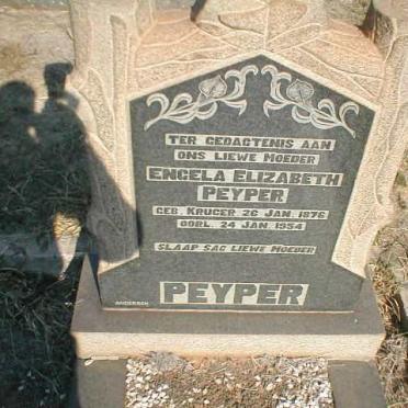 PEYPER Engela Elizabeth nee KRUGER 1876-1954
