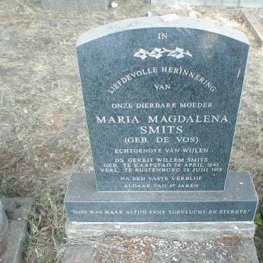 SMITS Maria Magdalena nee DE VOS 1843-1919