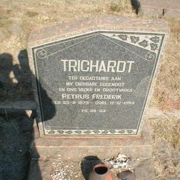 TRICHARDT Petrus Frederik 1873-1953