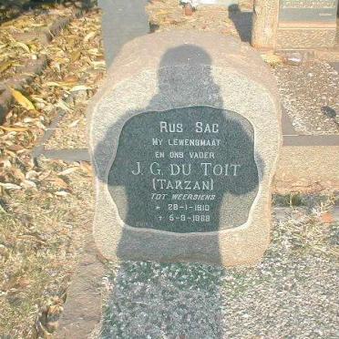 TOIT J.G., du 1910-1968