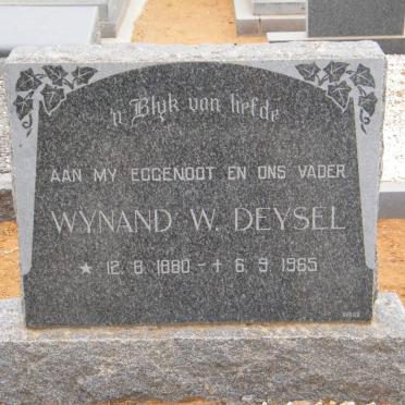 DEYSEL Wynand W. 1880-1965