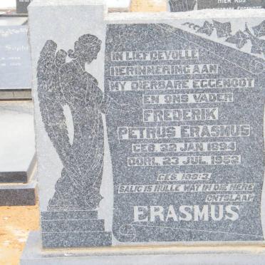 ERASMUS Frederik Petrus 1894-1952