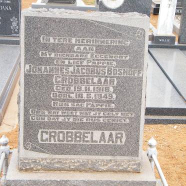 GROBBELAAR Johannes Jacobus Boshoff 1918-1949