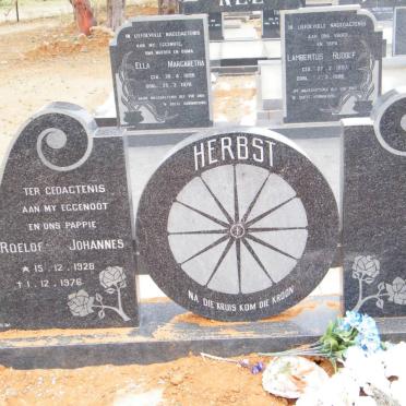 HERBST Roelof Johannes 1928-1976