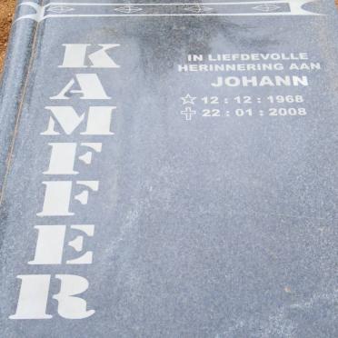 KAMFFER Johan 1968-2008