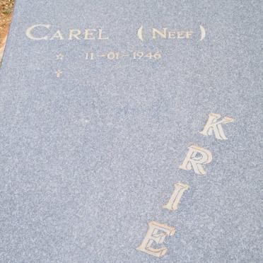KRIEL Carel 1946-
