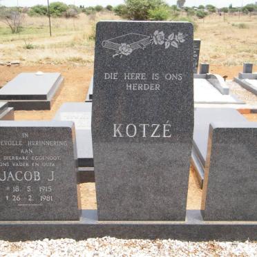KOTZÉ Jacob J. 1915-1981