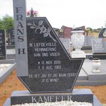 KAMFFER Frans H. 1939-1989