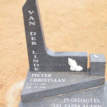 LINDE Pieter Christiaan, van der 1966-2000