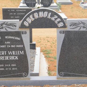 OBERHOLZER Albert Willem Frederick 1905-1972