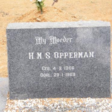 OPPERMAN H.M.S. 1866-1963