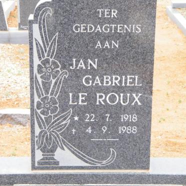 ROUX Jan Gabriel, le 1918-1988