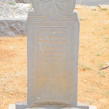 ROOIJEN Maria Magdalena Hendriena, van 1918-1927