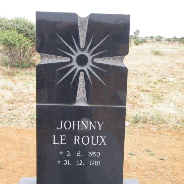 ROUX Johnny, le 1950-1981